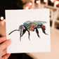 Watercolour Stingless Bee Greeting Card