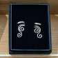 Silver Swirl Ear Cuffs (no piercings required)