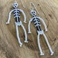 Skeleton Beaded Earrings