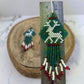 Christmas Beaded Earrings - Reindeer