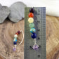 Rainbow Chakra Dangle Earrings