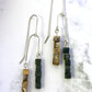 Green & Brown Dangle Earrings