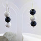 Black & White Dangle Earrings