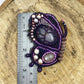 Butterfly Beaded Brooch