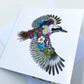 Watercolour Kookaburra Greeting Card