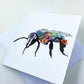 Watercolour Stingless Bee Greeting Card