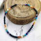 Rainbow Chakra Necklace & Earrings Set