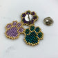 Paws Beaded Brooch