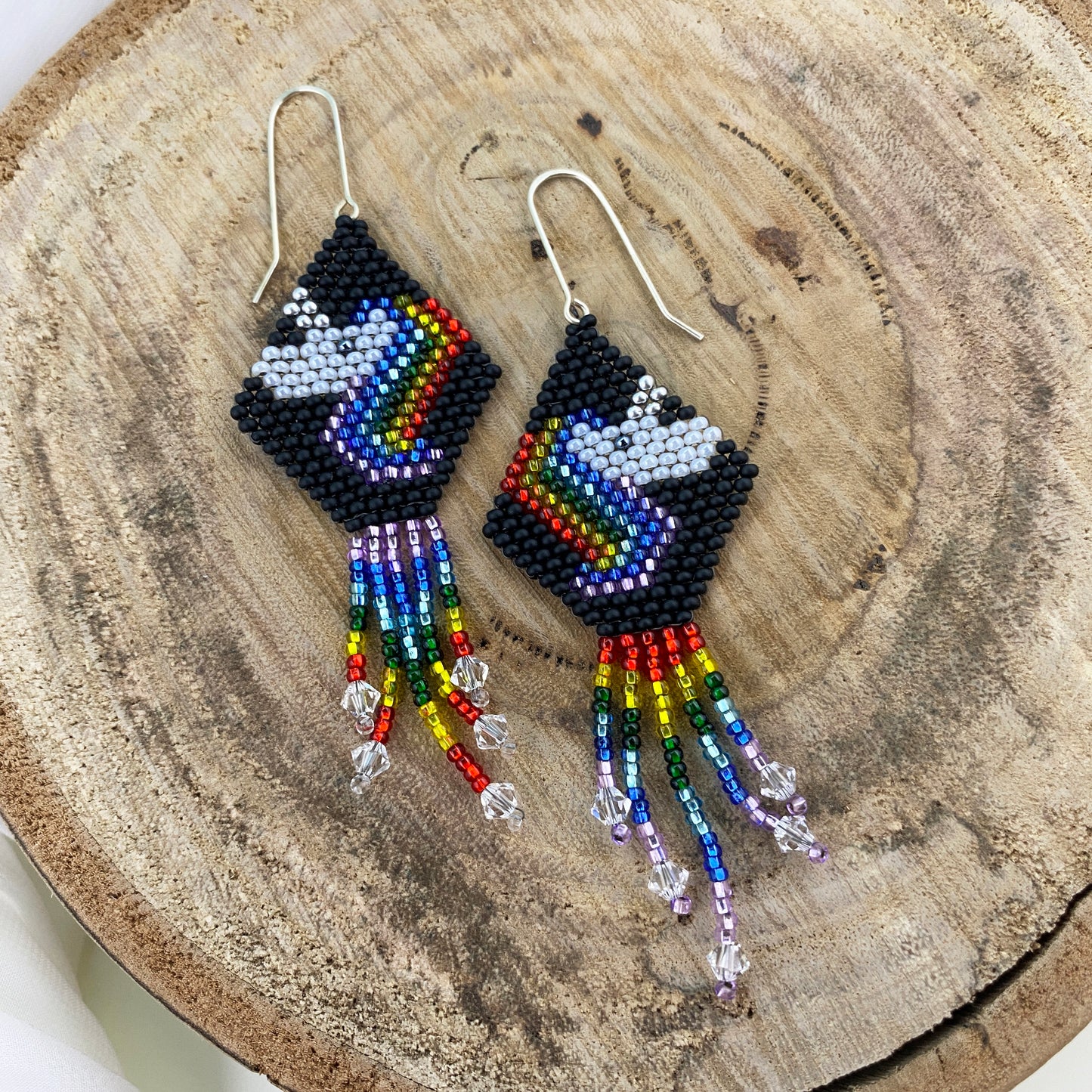 Unicorn Beaded Earrings