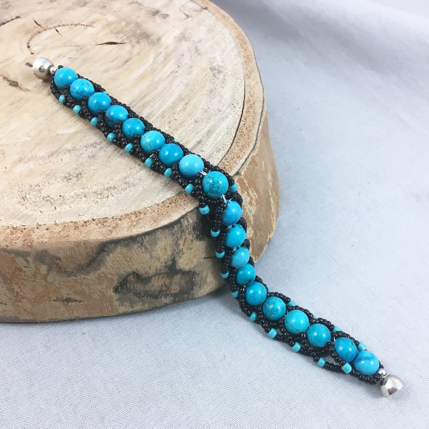 Turquoise Beaded Bracelet