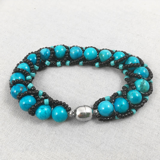 Turquoise Beaded Bracelet