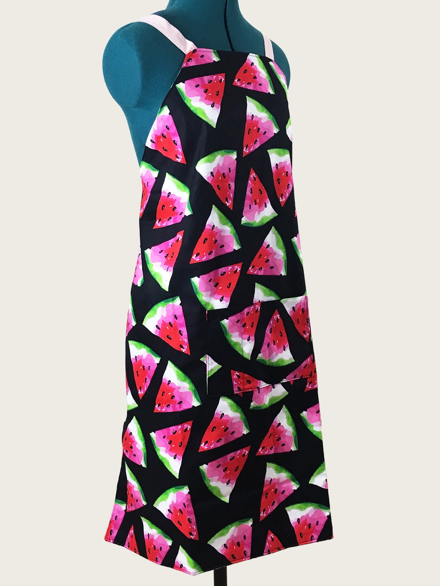 Watermelon & Flamingo Apron