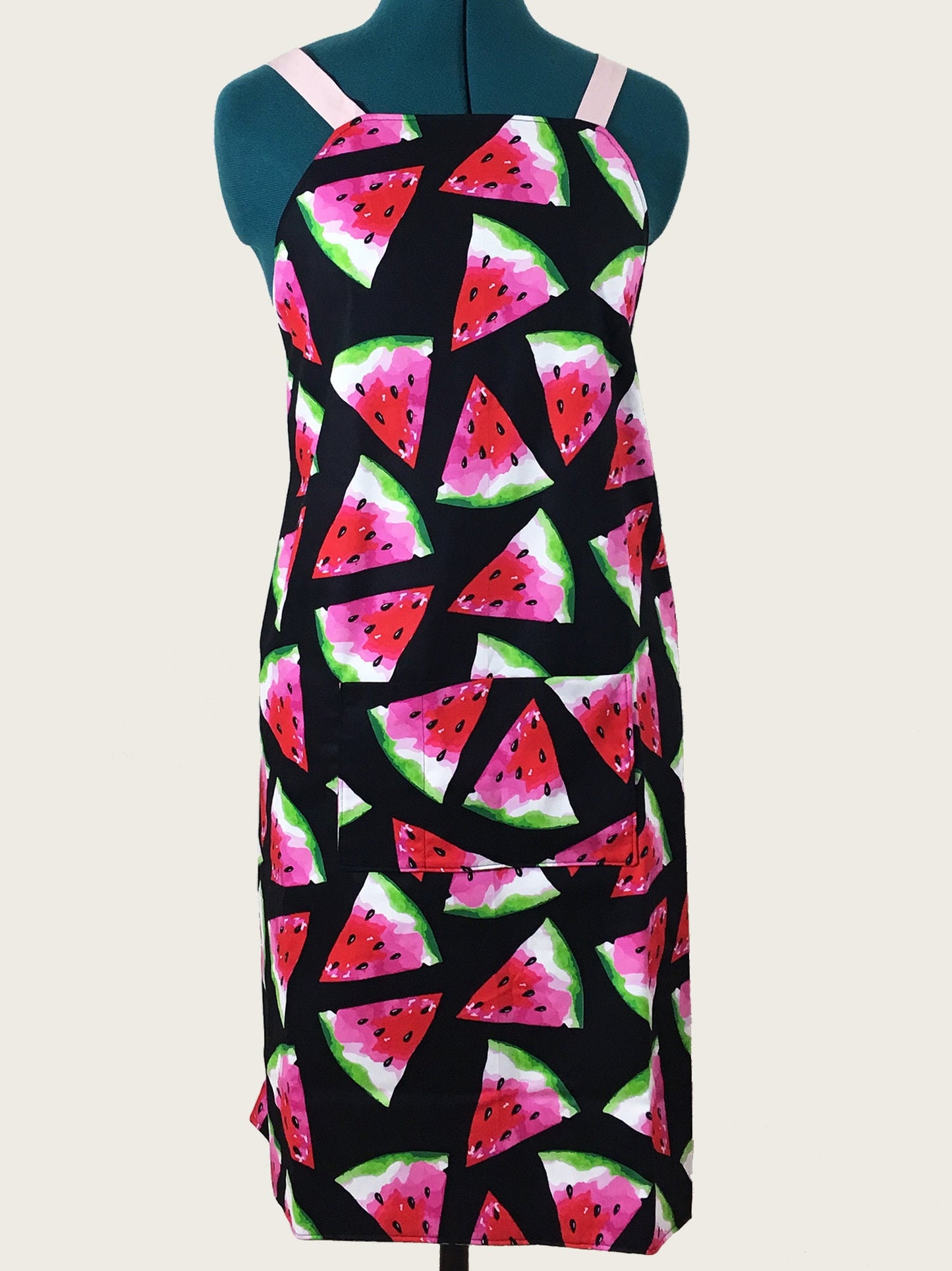 Watermelon & Flamingo Apron