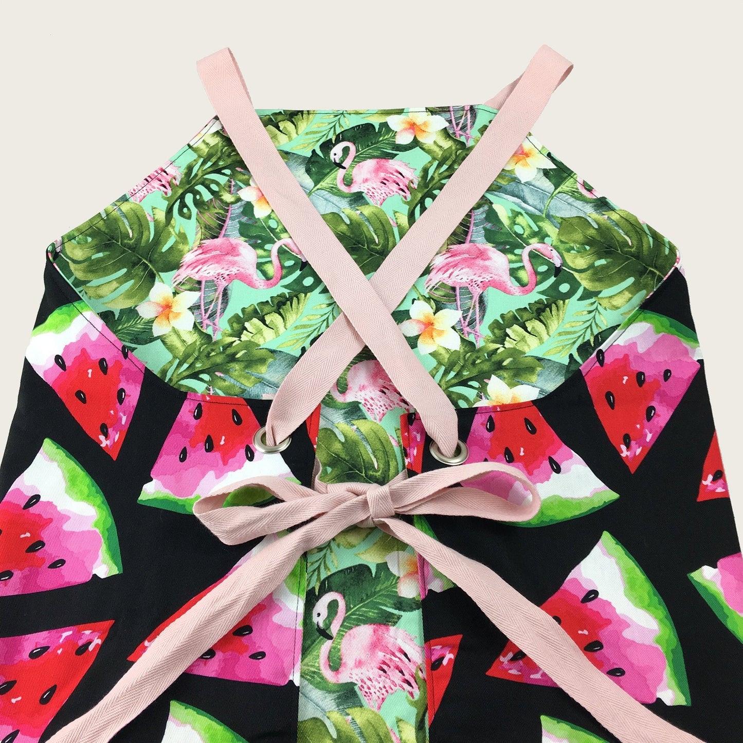 Watermelon & Flamingo Apron